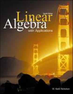 Linear Algebra+ Applications 0070880468 Book Cover