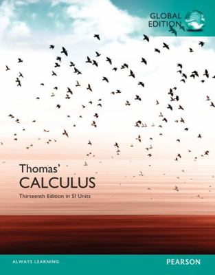 Thomas' Calculus in Si Units B01M25EYV8 Book Cover
