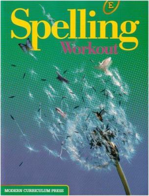 Spelling Workout, Level E 0765224844 Book Cover