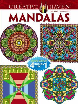 Creative Haven Mandalas Coloring Book: Deluxe E... 0486779319 Book Cover