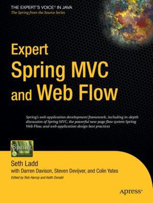 Expert Spring MVC and Web Flow 159059584X Book Cover