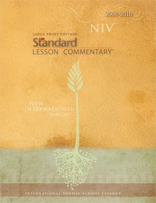 Standard Lesson Commentary 2009-2010: New Inter... [Large Print] 0784722595 Book Cover