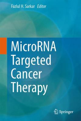 Microrna Targeted Cancer Therapy 3319051334 Book Cover