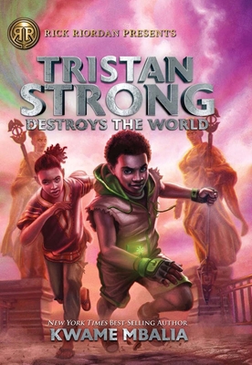 Tristan Strong Destroys the World [Large Print] 1432884719 Book Cover