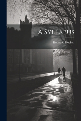 A Syllabus 1022677462 Book Cover