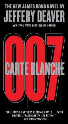 Carte Blanche: The New James Bond Novel 145167550X Book Cover