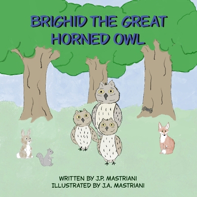 Brighid the Great Horned Owl B0H3ZT9H8D Book Cover