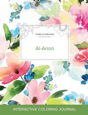 Adult Coloring Journal: Al-Anon (Floral Illustr... 1360900942 Book Cover