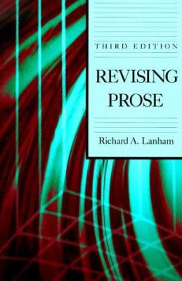 Revising Prose 0023674458 Book Cover