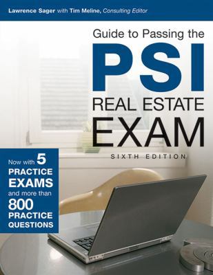 Guide to Passing the PSI Real Estate Exam 142777868X Book Cover