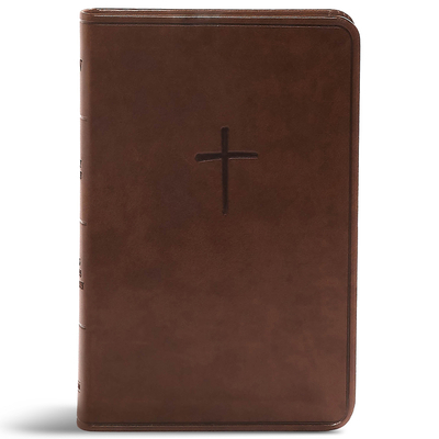 KJV Compact Bible, Value Edition, Brown Leather... 1535956828 Book Cover