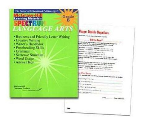 Language Arts: Grade 6 1577684761 Book Cover