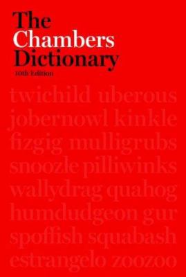 The Chambers Dictionary 0550101853 Book Cover