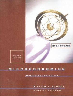 Microeconomics: Principles and Policy (2001 Upd... 0030268567 Book Cover