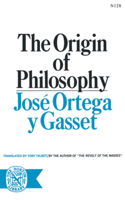 The Origin of Philosophy 0393001288 Book Cover