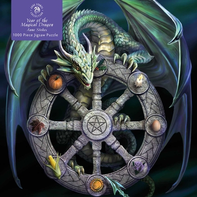 Adult Jigsaw Puzzle Anne Stokes: Wheel of the Y... 1839642882 Book Cover