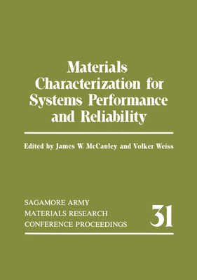 Materials Characterization for Systems Performa... 0306420953 Book Cover