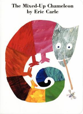 The Mixed-Up Chameleon Board Book 0694011479 Book Cover