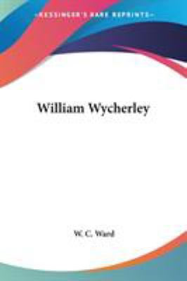 William Wycherley 141916967X Book Cover
