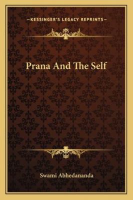 Prana And The Self 1162873914 Book Cover