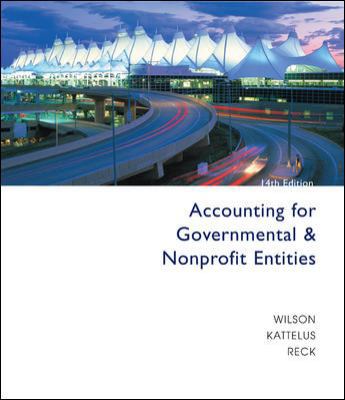 Accounting for Governmental and Nonprofit Entities 0073100951 Book Cover
