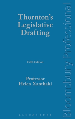 Thornton's Legislative Drafting 1780432097 Book Cover