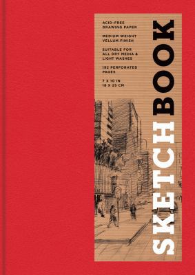 Sketchbook (Basic Medium Bound Red) 145490917X Book Cover