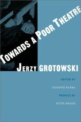 Towards a Poor Theatre 0878301550 Book Cover