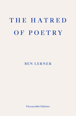 The Hatred of Poetry 1910695157 Book Cover