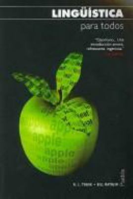 Linguistica Para Todos / Introducing Linguistic... [Spanish] 8449319196 Book Cover