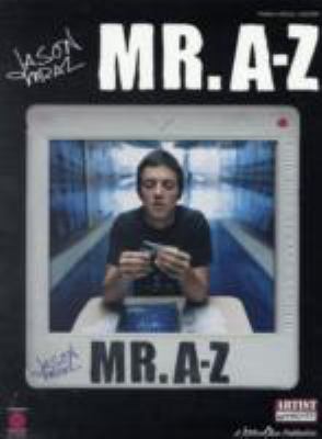 Jason Mraz - Mr. A-Z: Piano, Vocal, Guitar 1575608553 Book Cover
