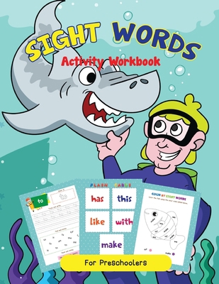 Site Words Activity Workbook For K-1st Grade Fo... 1087894204 Book Cover