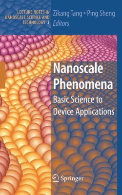 Nanoscale Phenomena: Basic Science to Device Ap... 1441925082 Book Cover