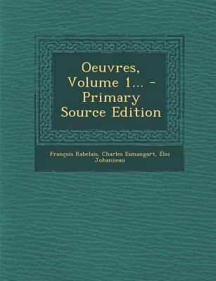 Oeuvres, Volume 1... [French] 1293697087 Book Cover