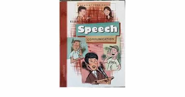 Nextext Coursebooks: Essentials of Speech Commu... 0618048294 Book Cover