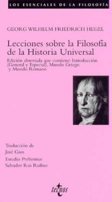 Lecciones sobre la Filosofía de la Historia Uni... [Spanish] 8430942505 Book Cover