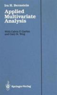 Applied Multivariate Analysis B003ZUSM2K Book Cover