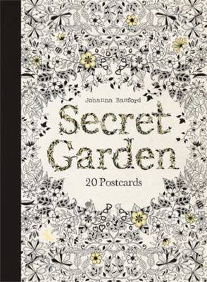 Secret Garden: 20 Postcards 1856699463 Book Cover