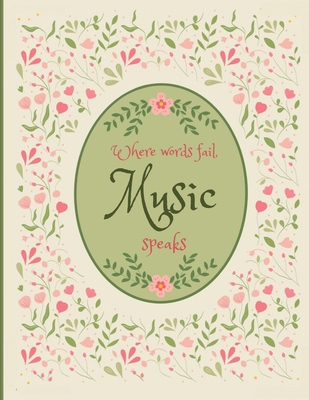 Blank Staff Paper 1387645943 Book Cover