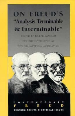 On Freud's Analysis Terminable and Interminable... 0300044526 Book Cover