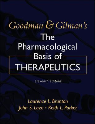 Goodman & Gilman's The Pharmacological book by Bruce A. Chabner