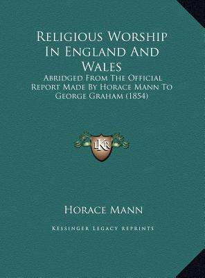 Religious Worship In England And Wales: Abridge... 116971868X Book Cover