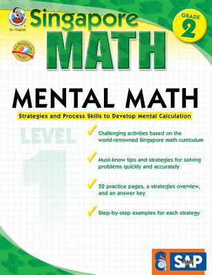 Mental Math, Grade 2: Strategies and Process Sk... B00B453B9W Book Cover