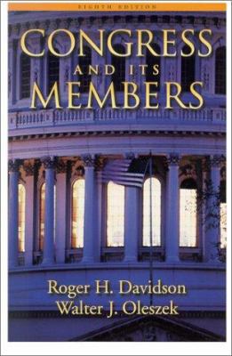 Congress and Its Members 1568026498 Book Cover