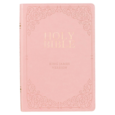 KJV Bible Giant Print Full-Size Faux Leather, P... [Large Print] 143213311X Book Cover