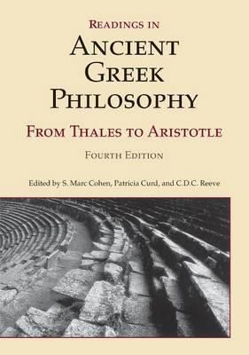 Readings in Ancient Greek Philosophy 1603844635 Book Cover