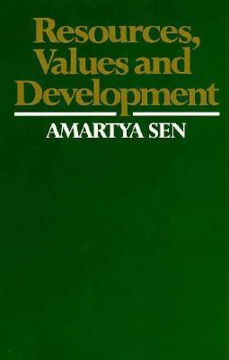 Resources, Values, and Development 0674765257 Book Cover