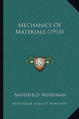 Mechanics Of Materials (1914) 1164951408 Book Cover
