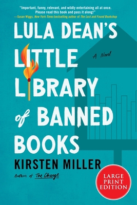 Lula Dean's Little Library of Banned Books [Large Print] 0063415372 Book Cover