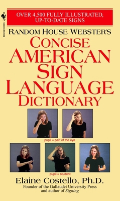 Random House Webster's Concise American Sign La... B0073G1LZW Book Cover